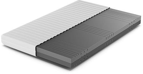 Betten-ABC - Matratze (KSP-500) - 140x200 cm - Wendematratze mit 2 Härtegraden (H2/H3) - 7-Zonen Matratze aus Hybridschaum - Hypoallergen & Antibakteriell - Oeko-TEX® Zertifiziert - Paketlieferung