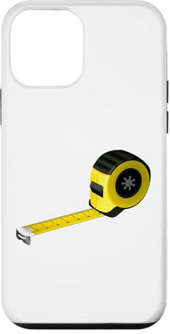 Maßband Werkzeug Lineal Hülle für iPhone 12 mini