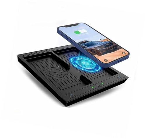 MKVAXR Wireless Car Charger Pad Qi Charging Mat, for CRV/CR-V 2023-2024 Wireless Charger Car QI Wireless Charger Panel Phone Charging Pad 15W Electronics Photo Car Wireless Charger