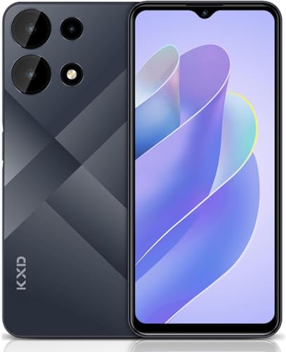 KXD A10 Smartphone Pas Cher 12Go RAM 128Go ROM 256GB Extend 6.6'' HD 90Hz Écran Android 13 Telephone Portable 13MP Caméra 4500mAh 4G Double SIM Octa-Core/Face ID/GPS (2024)