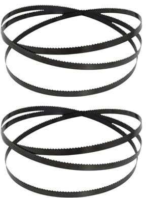 Lame per seghe a nastro, 2 lame for seghe a nastro for il taglio del legno da 91-1/2 x 1/2 0,020 2320x12,7x0,5 mm SK5 Lama for a in acciaio al carbonio for molle TPI 6