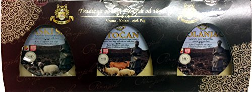Pag Käse - PAŠKI SIR Poklon Delikatessen Geschenkideen Karton ca. 900g bei Amazon günstig kaufen