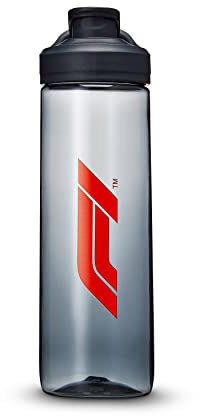 Fuel For Fans Formule 1 – Bouteille de sport – Couvercle rabattable amovible avec poignée de transport dissimulée – 735 ml