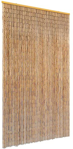 Insektenschutz Türvorhang Bambus 120x220 cm Artikelfarbe braun