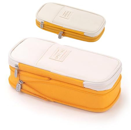 SHULLIN Federmäppchen Pencil case Mäppchen Federtaschen Etui Große Kapazität Federmappe Etui Stifte Bleistift Beutel Stiftetasche Unisex Mäppchen für Schule Büro Mädchen Damen