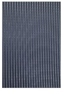 BLUSUPERSHOP Schwarzes Dach Big Kunststoff wasserdicht Schindeln 65 x 47 cm ca. 20 x 15 mm Miniatur Krippe Crib für Pastori Krippen Handwerk bereits
