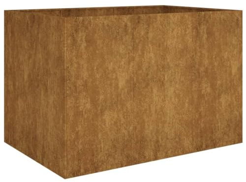 Willood Hochbeet 120x80x80 cm Cortenstahl, Hochbeete aus Stahl für den Anbau von Pflanzen, Gemüse und Kräutern