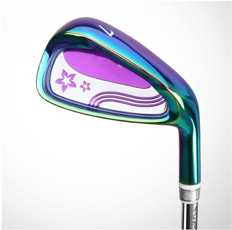 Golfschläger 7 Eisen, Damen-Golf-Einzelschläger, Schaft aus Edelstahl/Graphit, for Rechtshänder (Size : Alloy Steel)