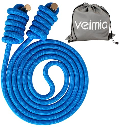 veimia Flow Rope for Fitness High Performance Double Woven Workout Rope Adjustable Flow Jump Rope for Men Women Training Indoor Outdoor Cardio Exercise Rope for beginner