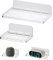 jinminamz Rangement Douche Sans Percage,Etagere Murale Sans Percage 2 Pièces,éTagèRe Murale Sans Percer Pliable Tablette Douche,Transparent