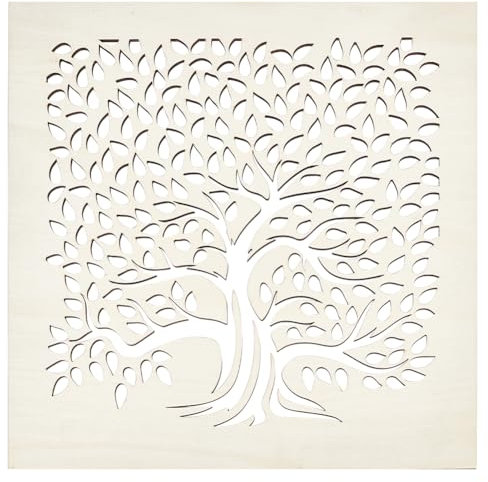 OLYCRAFT Rejilla de Ventilación Decorativa para el Hogar 30x30cm Acabado de Madera Cubiertas Decorativas Cubiertas de Registro Decorativas de Madera para Paredes Y Techos No para Uso En el Piso