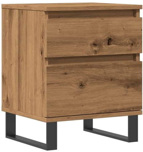 vidaXL Nachttisch Artisan-Eiche 40x35x50 cm Holzwerkstoff