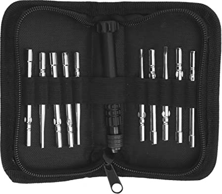 Outil De Reglage De Carburateur De Moto En Metal Kit De Tournevis Carb 11 Pieces Pour Coupe Fil Scie A Chaine Avec Poignee Ergonomique Et Adaptateur Inclus