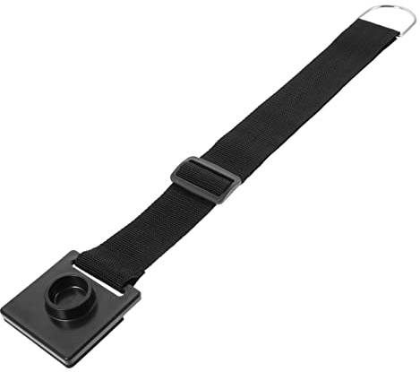 Cello Stopper Verstellbar 40 bis 70cm für Cello und Kontrabass | Schwarz aus Kunststoff, Faltbar, für Proben und Konzerte, Rutschhemmende Unterlage