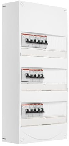 ABB Tableau 3 rangées pré-équipé 2 ID 63A + 1 ID 40A + 13 disjoncteurs