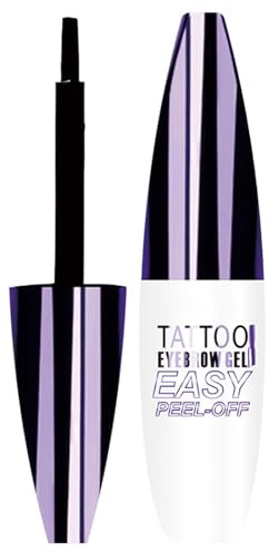 Long-Lasting Peel Off Eyebrow Gel - Waterproof Brow Tint - 3 Day Anti-Smudge Color - Eyebrow Pen for Defined Brows