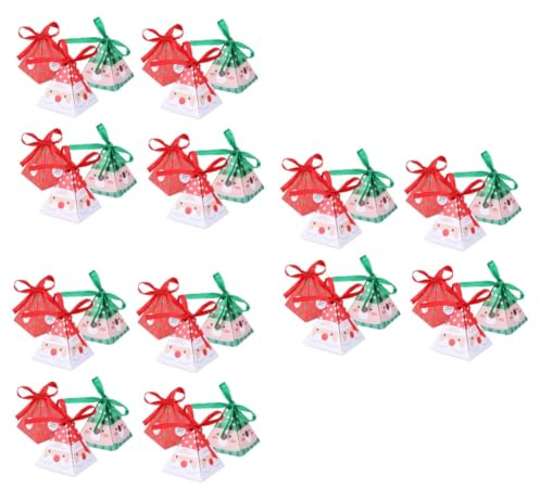 minkissy 36stücke Weihnachtsgeschenkboxen Chic Xmas Candy Box Für Und Süßigkeiten Für Festlichkeiten Und Überraschungen