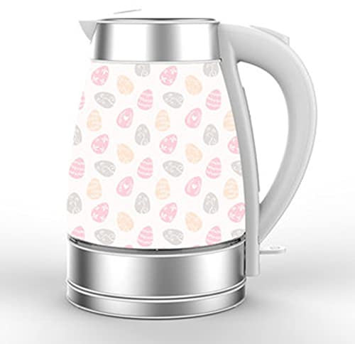 Bollitore elettrico in ceramica con filtro 1.7 litri di tè per tè per tè da tè 1850 W Dispenser per acqua calda per cucina a bollire rapida potenza automatica per evitare bruciatura a secco (b)