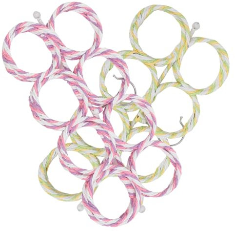 TOYANDONA 2stücke Kletternetz Für Papageien Kreatives Vogelspielzeug Aus Strapazierfähigem Material Hängend Verschleißfest Und Bissresistent Für Nymphensittich Und Wellensittich Sicher