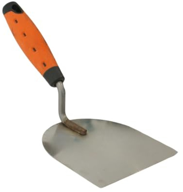 Malerkrepp Spachtel Kellen Glätter Walzen Schneidwerkzeuge Schrauben & Zubehör–Profi-Maler- und Bauwerkzeuge Set-Verschiedene Größen & Ausführungen (Edelstahl Stukkateurkelle, 120mm)