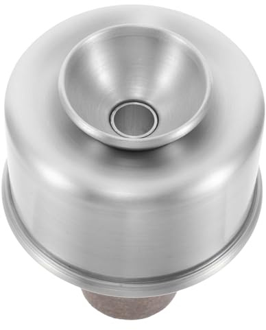 Toddmomy Aluminiumlegierung Trompeten Dämpfer Gerader Metall Übungsdämpfer für Anfänger und Einfache Montage Geräuschreduzierend Langlebiges Zubehör für Trompetenpraxis zu Hause