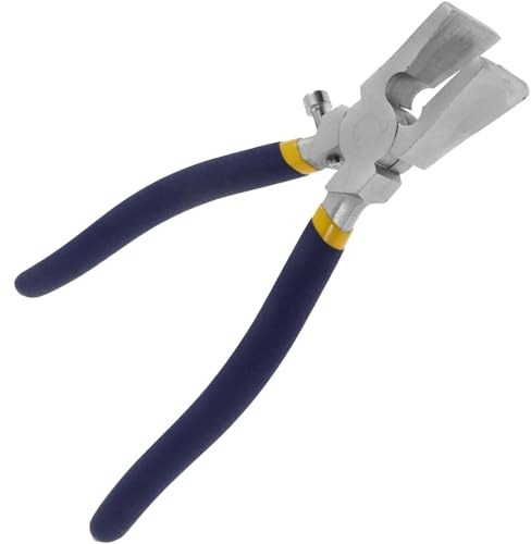 DECOMELODY Alicates para Vidrio de Resistentes para Trabajos Vidrios Decorativos y Mosaicos con Mango Ergonómico y Control Preciso de Ruptura