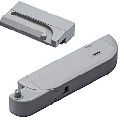 KURIKI Anti Slam Soft Close for Doors – 99 lbs Load (Right-Hand (Gray))