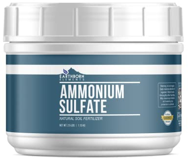 Earthborn Elements Ammonium Sulfate (2.5 lb), Soil Additive, Source of Nitrogen