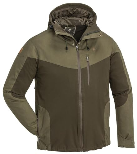 Pinewood Herren Finnveden Hybrid Extrem Jacke - Outdoor Jacken für Herren - mit 4-Wege-Stretch für Bewegungsfreiheit und Komfort, wind- und wasserdicht, mit verstellbarer Passform
