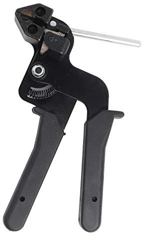 Gun for Stainless Steel Cables Gun Cable Puller Cable Plier Connection Cable Plier to Lock and Cut Steel Ties