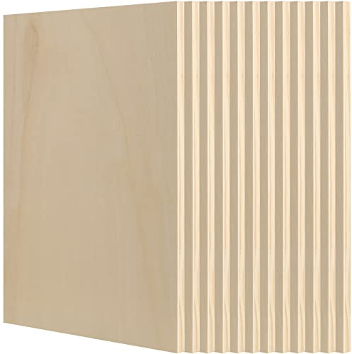 MANCHAP 12 Pack 9 x 12 Inch Wood Canvas Panels, Unfinished Cradled Painting Panel Boards, Artist Canvas for Painting, Encaustic Art, Wood Burning, Pouring, Crafts