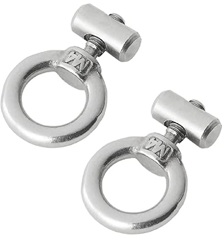 ProPlus 364256V02 2 x Kederstopper Endstopper Ø6-8mm nutzbar Blockierungskit für Kederschiene