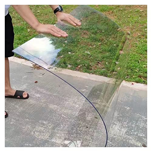 Acrylglas Platten Acrylplatten 1,2 Mm Dick Acrylglasplatten-Paneele Für Kunsthandwerk, Innen Außen Klare Kunststoffplatten, Bilderrahmen Thekenabsperrungen Verwendung Im Freien ( Color : 1.2x4m/3.9x13