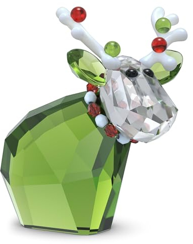 Swarovski Mo Festtage Jahresausgabe 2023, Elegante Kuhfigur aus Strahlendem Kristall