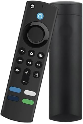 FiTspi Sprachfernbedienung (3. Generation), L5B83G Smart-TV-Controller, kompatibel mit Amazon Fire TV Stick (2. Generation, Lite, 4K), Fire TV (3. Generation) und Fire TV Cube (1. Generation und