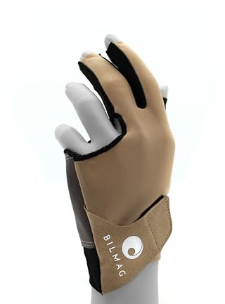 BILMAG Billard Zubehör Billardhandschuh AERO, Linke Hand, S/M & L/XL