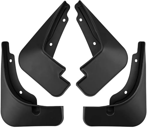 KOIYWQA 4 parafanghi Auto per Fiat Panda (2013-2015) Anteriore e Posteriore Resistente agli Spruzzi valvola di Fango con Viti di Montaggio