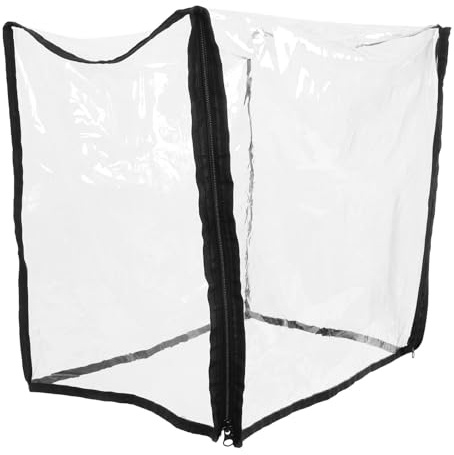 ANDRESLAD Mini Invernadero Plegable para Suculentas Estructura Resistente y Cremallera, Protección contra Lluvia y Frío para Interior y Mesa de Exhibición