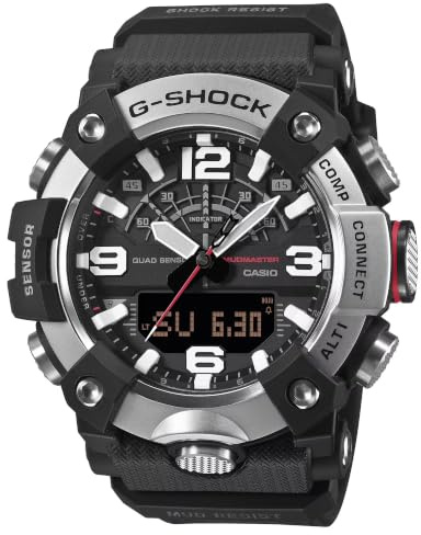 Casio G-Shock Master of G Mudmaster - Orologio da polso da uomo, al quarzo, analogico, digitale