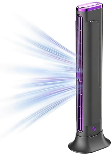 condizionatore d'aria portatile, senza lama, ricaricabile tramite USB, portatile, condizionatore d'aria da scrivania, per camera da , casa, auto, campeggio, esterni, interni