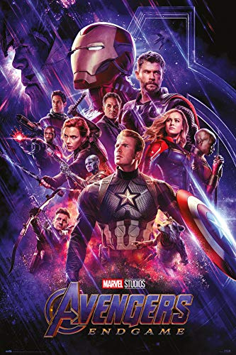 ERIK Póster Vengadores Marvel Endgame One Sheet, Los vengadores, Endgame one sheet, 61 x 91,5 cm