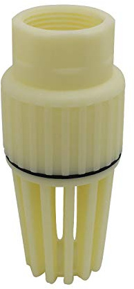 Pvc fußventil kunststoff 1/2 3/4 1 1-1/4 1-1/2 2 3 4 zoll ansaugfilter mit rückschlagventil pumpe saugkorb pool pumpe rückschlagklappe (3 zoll)