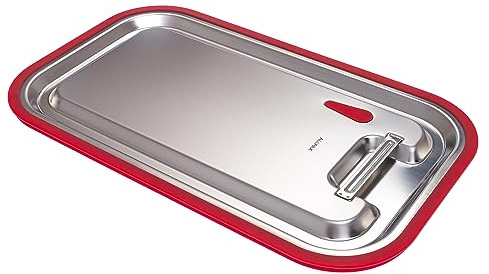 GN-Deckel 1/1 mit Silikon-Dichtung - mit Loch zur Rückbelüftung - spülmaschinenfest - Hitzebeständig bis 200°C