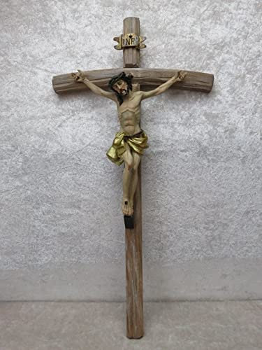 Krippenfiguren Kreuz mit Jesu 35 cm