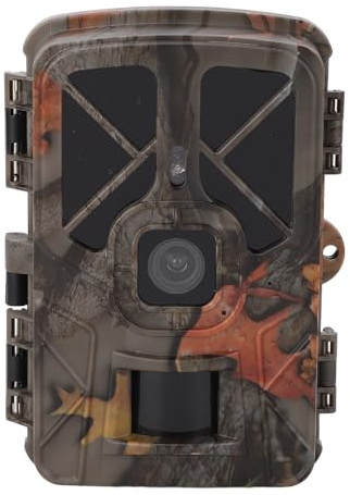 Denash Camera da 4K 36MP Trail con Visione Notturna a Infrarossi, velocità del Trigger 0,2S, Telecamera a Caccia di Acqua IP65 per Monitoraggio della Fauna Selvatica e Sicurezza