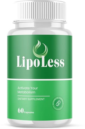 LipoLess Metabolism Support Supplement – Advanced Formula to Support Metabolic Function – Daily Wellness & Energy Support – Dietary Supplement – 60 Capsules