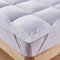Bedecor Unterbett Matratzen Auflage Soft-Topper, Luxus-3D-Massage Bubbbles Abdeckung 135x190 cm