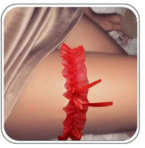 Bridal Ligas De La Boda Arco De Encaje Liguero Cinturón De Cinta Muslo Liga Rojo Cuerpo Bikini Sexy Liga Pierna Envuelve Elástico Tirar Liga Keepsake Liga Media De Regalo Para Las Mujeres Y Las Niñas