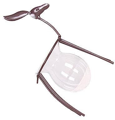 Cabilock Hirschförmiges -Ornament Klassischer Ständer Für Blumentöpfe Halter Mit -topfhaken Ohne Pflanze