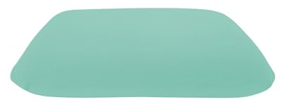 Dukal | Kissenbezug passend für Third of Life VOLAR Reisekissen | 40 x 25 cm | 100% Baumwolle | Farbe: Jade